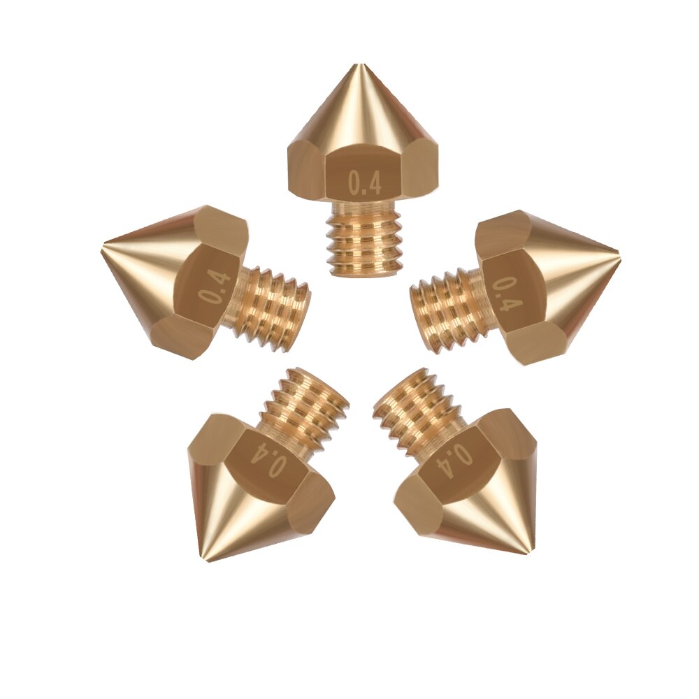 BIQU 10/20PCS Original B1UM2 Brass Nozzle 1.75 0.4MM 3D Printer Accessories For 3D Printer
