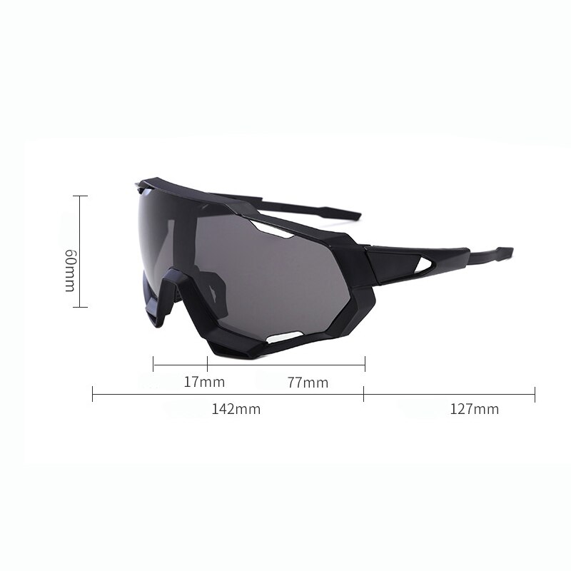 Gafas de ciclismo para hombres gafas de sol de ciclismo coloridas a prueba de viento UV400 gafas de bloqueo ciclismo para ciclismo al aire libre
