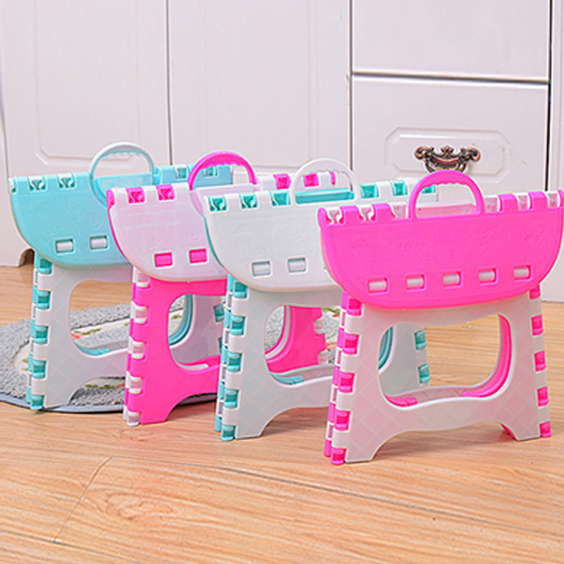 Mini sillas plegables para niños silla plegable portátil al aire libre niño Camping Picnic taburete de plástico plegable Mini silla de asiento