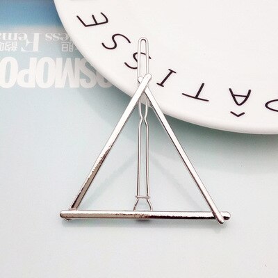 pince à cheveux pour femmes triangulaire lune lèvre ronde Barrette bâton épingle à cheveux épingles à cheveux tête accessoires: 7