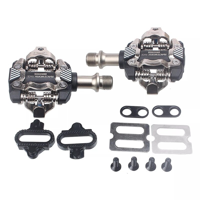 RACEWORK MTB bicycle pedal Self-locking SPD pedal XT PD-M8100/M8000 cycling competition with cleats pedal