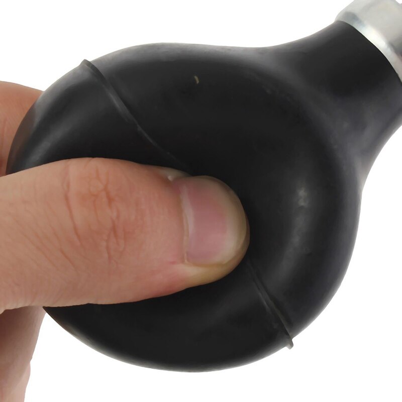 Bicycle Aerial Horn Metal Plating Horn Straight Horn Mountain Bike Bell Bicycle Accessories Blue/Red/Black Speaker Loud Horn