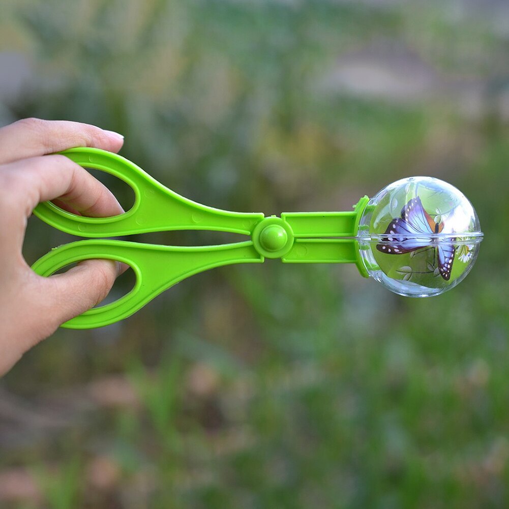 Enfants insecte attraper outil en plastique ciseaux pince à épiler Nature Exploration jouet pour explorateur en plein air camping randonnée
