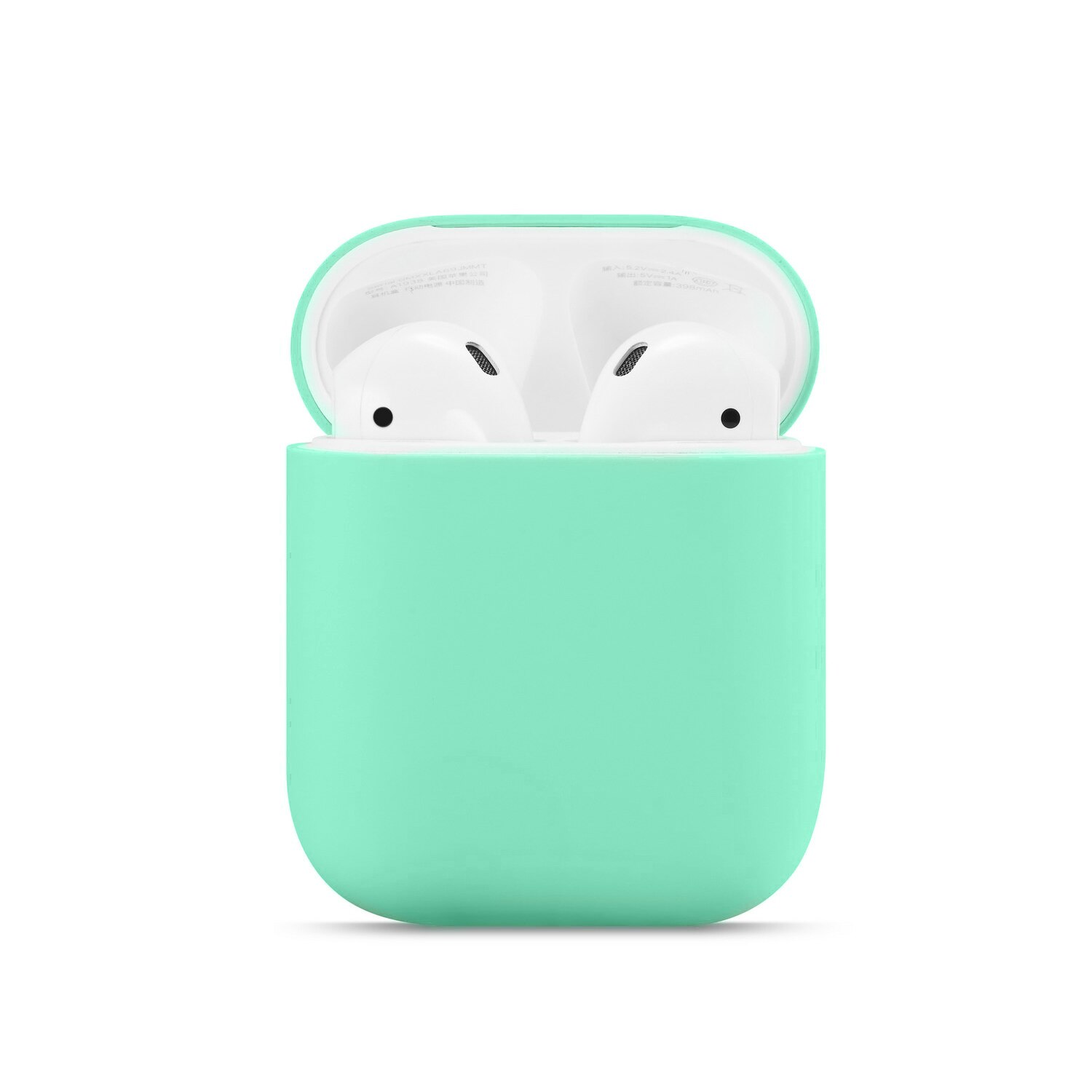 Kjoew Del Silicone di Colore Solido Per AirPods Della Copertura di Caso Per Apple Auricolare Senza Fili Custodia protettiva Auricolare Auricolare Protettiva Caso: G