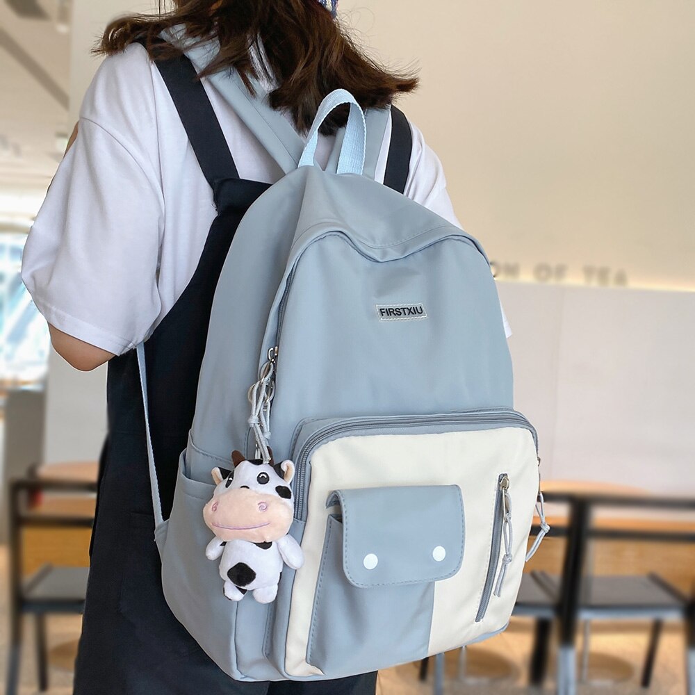Harajuku Lady Kawaii plecak fajne kobiety śliczna torba szkolna dziewczyna studentka plecak Laptop kobieta książka Preppy torby Trendy nowość