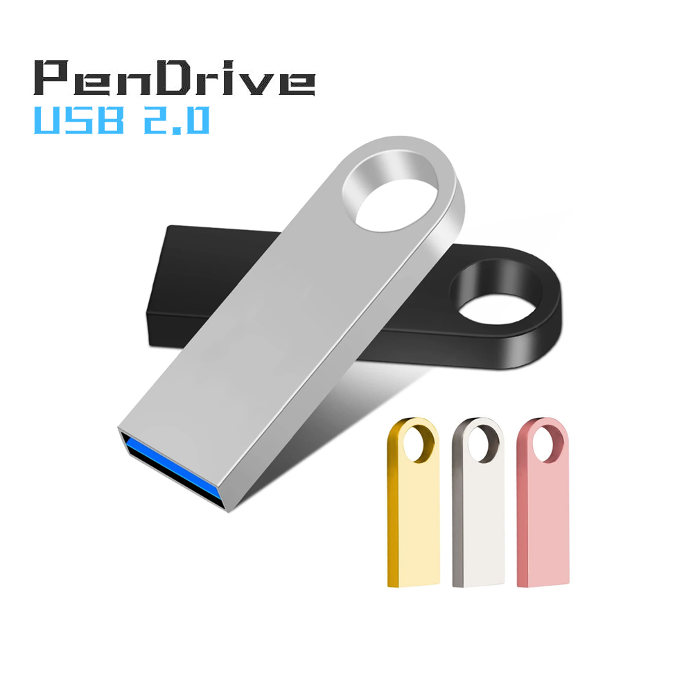 Unidade Flash USB 128 Gb Pendrive 128 Gb Memória Stick 32 Gb 4 Gb Metal 64 Gb Pen Drive 8 Gb Usb Stick 16 Gb