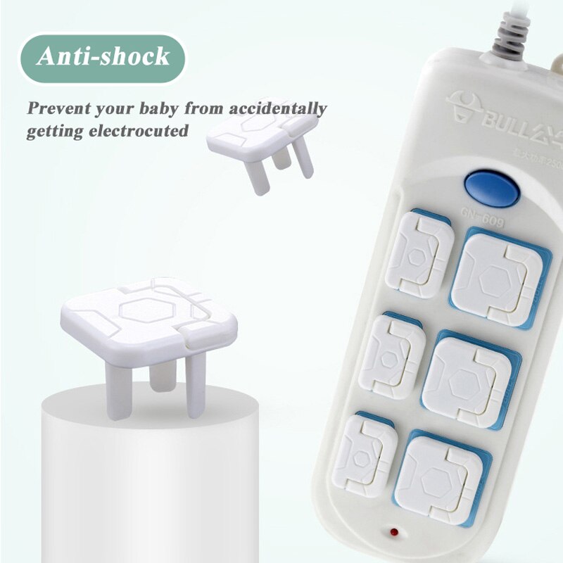 Babyinner 40Pcs Baby Sockets Cover Beveiliging En Elektrische Shock-Proof Outlet Plug Abs Materiaal Outlet Veiligheid Protector