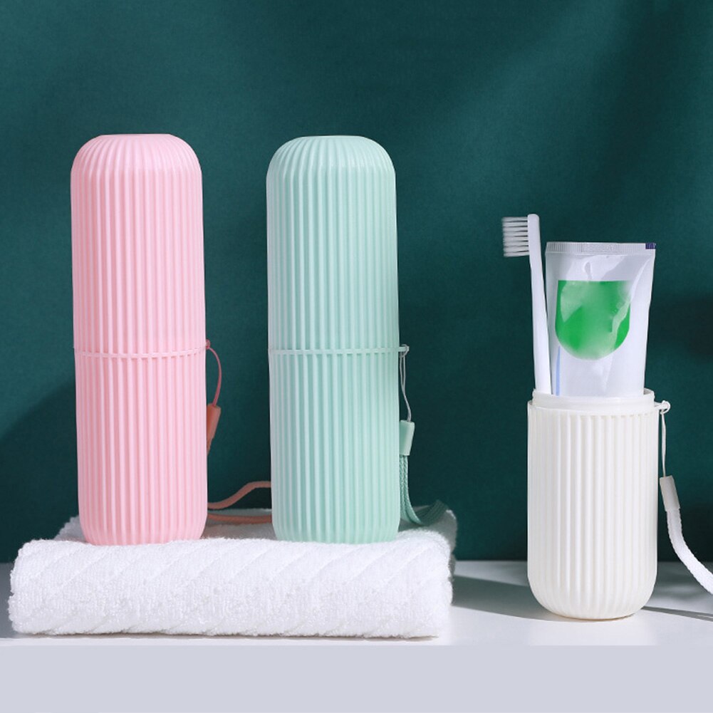 Mode Draagbare Travel antislip Tandenborstel Tandpasta Opbergdoos Geval Houder Organisator: Default Title