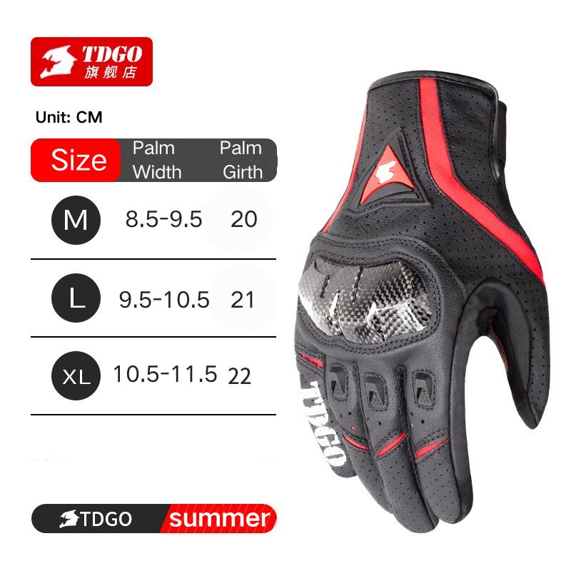 Leichte Sommer-Motorradhandschuhe, Leder, Kohlefaser, Sport-Fahrradhandschuhe, rutschfeste Moto-Cross-Handschuhe für Männer und Frauen: Armee Grün / XL