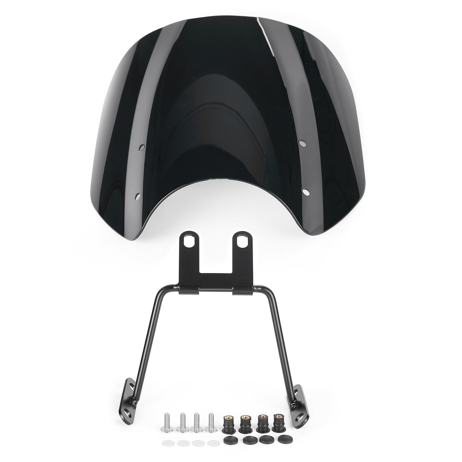 Parabrisas para Honda Rebel CMX 500, Deflector de viento, accesorios de motocicleta para CMX500 300 ,: Black