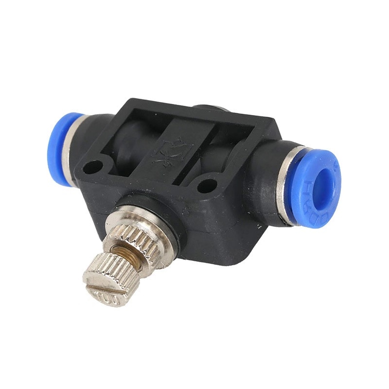 throttle valve SA 4-12mm Air Flow Speed Control Valve Tube Water Hose Pneumatic Push In Fittings