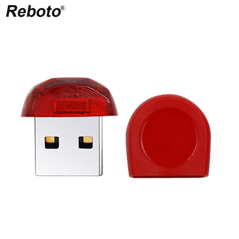 Reboto Mini pamięć USB wysokiej jakości 32GB 64GB kolorowe małe U dysku Pendrive 4GB 8GB 16GB Pen Drive U Stick Pendrive