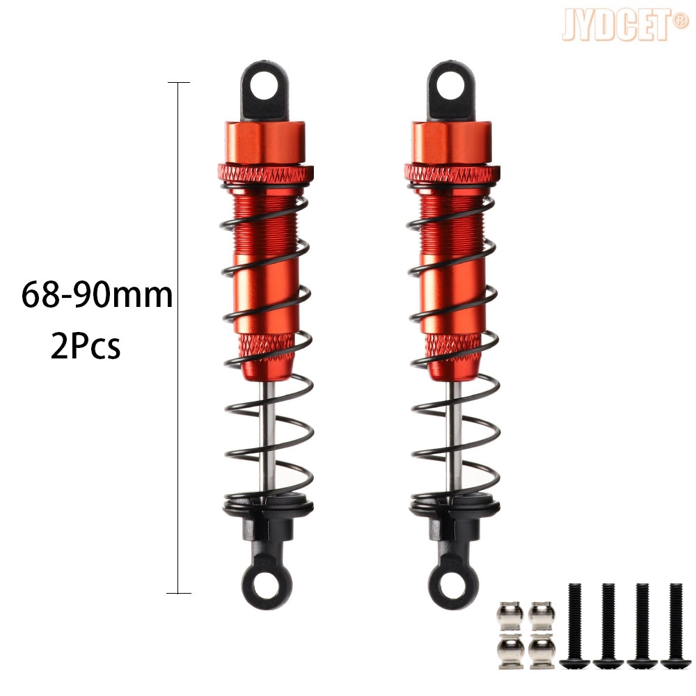 Amortisseur d'huile en alliage d'aluminium 75MM 80MM 90MM, pour voitures RC 1/10 adultes Tamiya CC01 Axial SCX10 D90