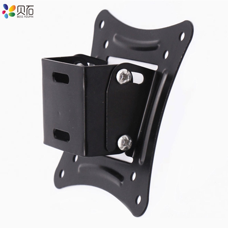 Universal TV Wall Mount Bracket Fixed Flat Panel TV Frame Stand Holder 15 Degrees Tilt Angle for 14-26 Inch LCD LED Monitor