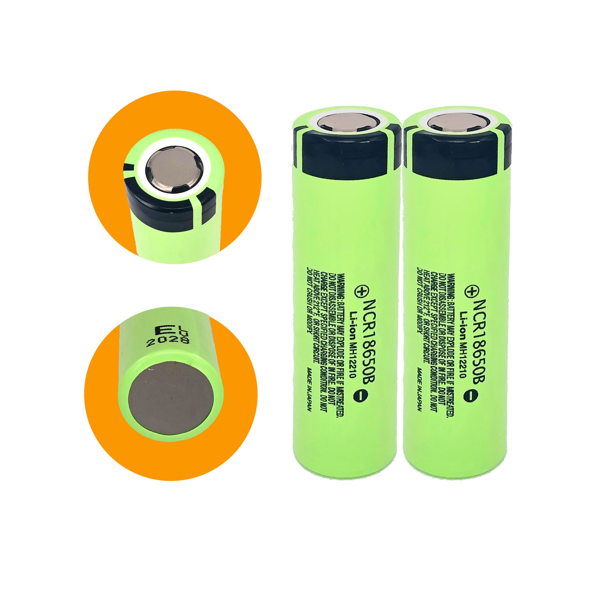 NEWEST 100% original 18650 ncr18650b 3.7V 3400mah lithium battery flashlight battery