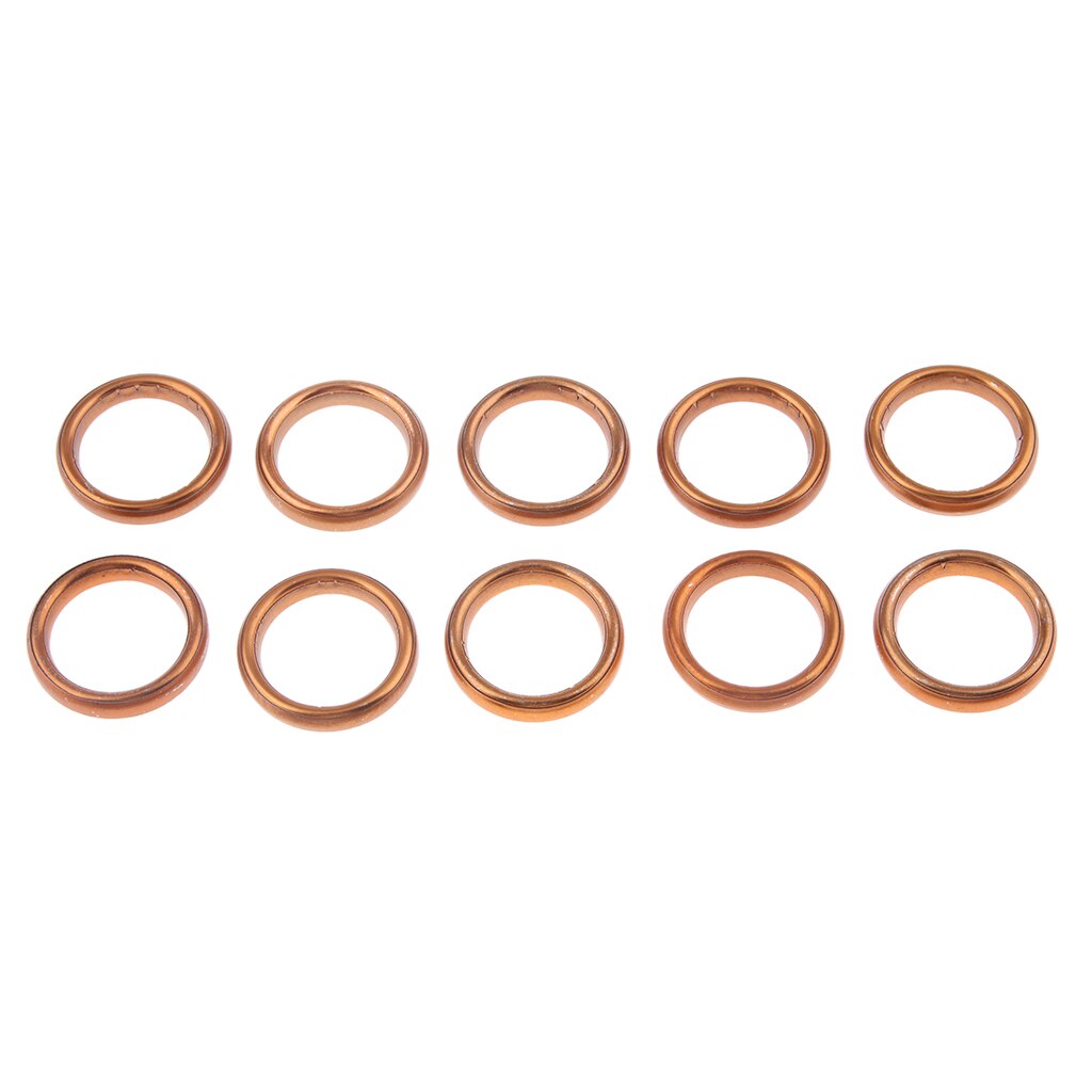 Motorbike Exhaust Pipe Muffler Gaskets Rings For JH70 Scooters