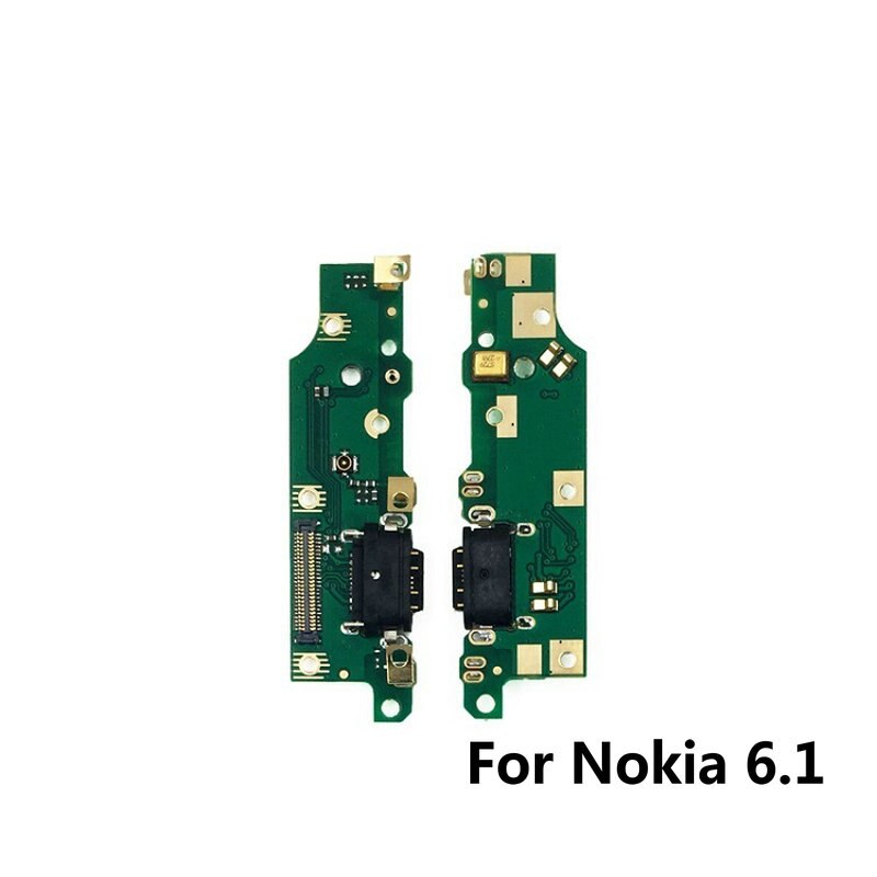 Carte de prise usb pour chargeur nokia 2 2.1 3 3.1 plus 5 5.1 6 6.1 7 7.1 plus 8, pièces de rechange pour module de port usb de charge: Pour nokia 6.1