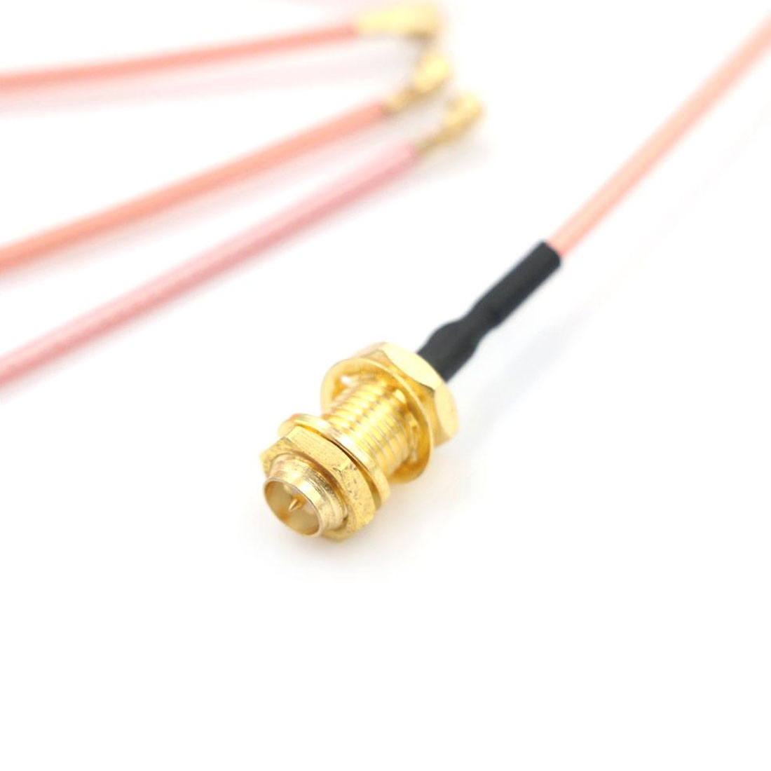 5pcs SMA Connector Cable Female to uFL/u.FL/IPX/IPEX RF Or NO Connector Coax Adapter Assembly RG178 Pigtail Cable 1.13mm