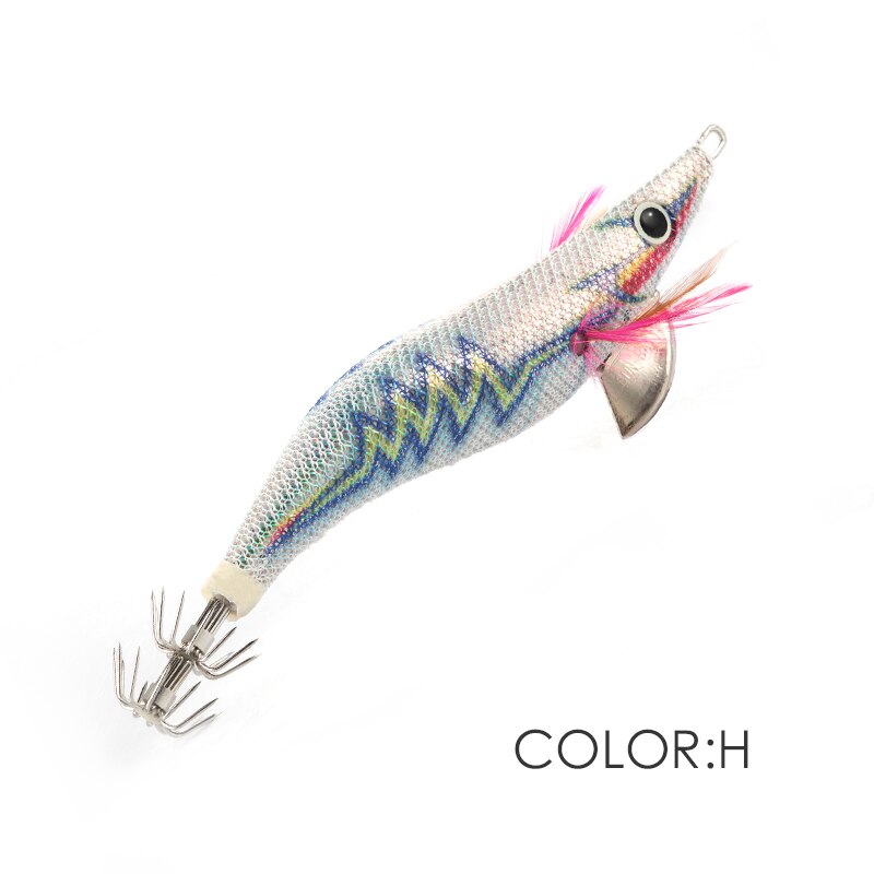 LETOYO 3.5 #18.5g 110mm Luminous przynęta na kalmary Search grzechotka przynęta na kalmary ging dla połowów morskich przynęta przynęta ośmiornica mątwy kałamarnica hak: H