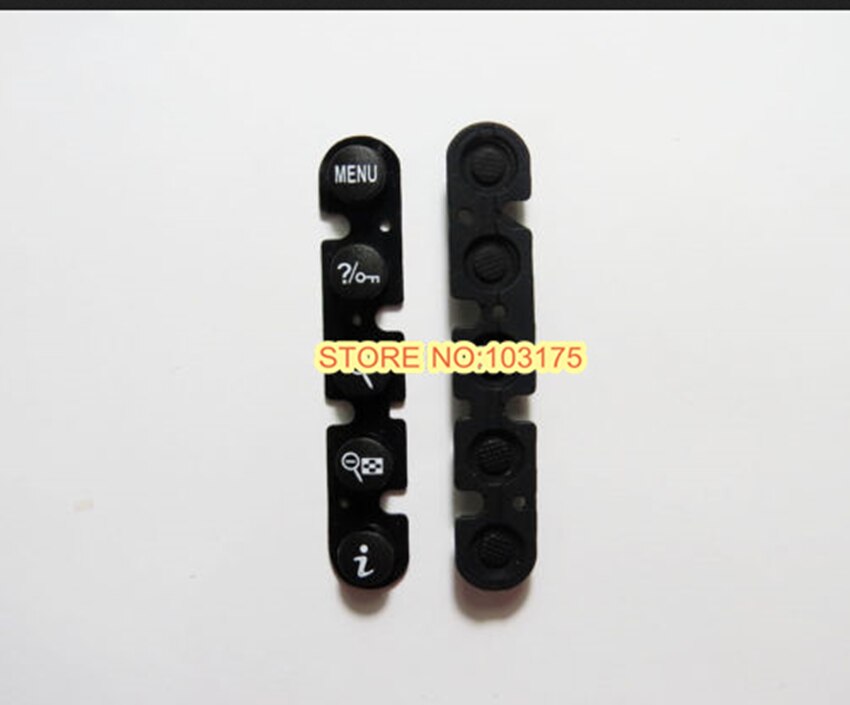 MENU Knop Voor Nikon D750 Achter Back Cover Button Rubber Vervangende Reparatie Deel