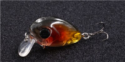 Le fish-Señuelos de Pesca ultraligeros, 32mm, 4g, micro wobbler, trucha, perca, Lucio, Crankbait flotante
