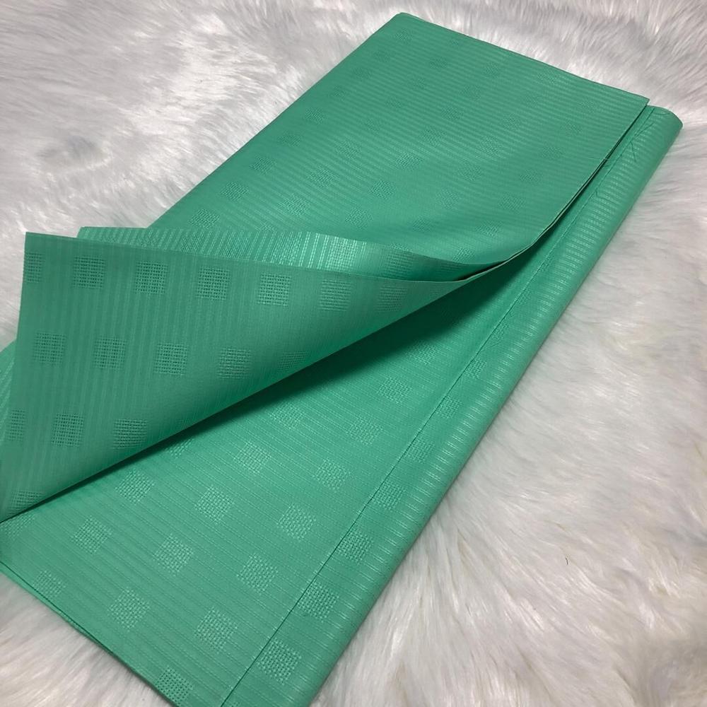 5 yards per piece African Nigerian cotton pure color atiku lace for man cloth atiku fabric price