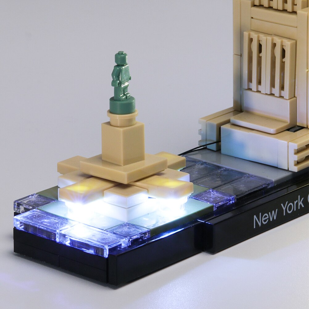 Adults Hand Eye Coordination Intelligence Development Multifunction LED Light Up Kit Easy Install 21028 Architecture