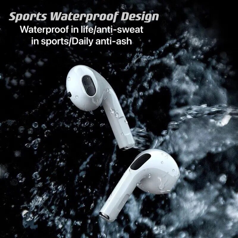 TWS Wireless Auriculares Headphones Hand Free IPX7 Waterproof Bluetooth 5.0 Earphones Noise Reduction Sports Earbuds With Mic