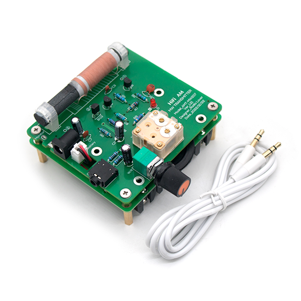 Trasmettitore a onde medie 525 ~ 1605kHz HIFI sono sperimentare MW Radio modificata per trasmettitore fm a onde medie: grigio