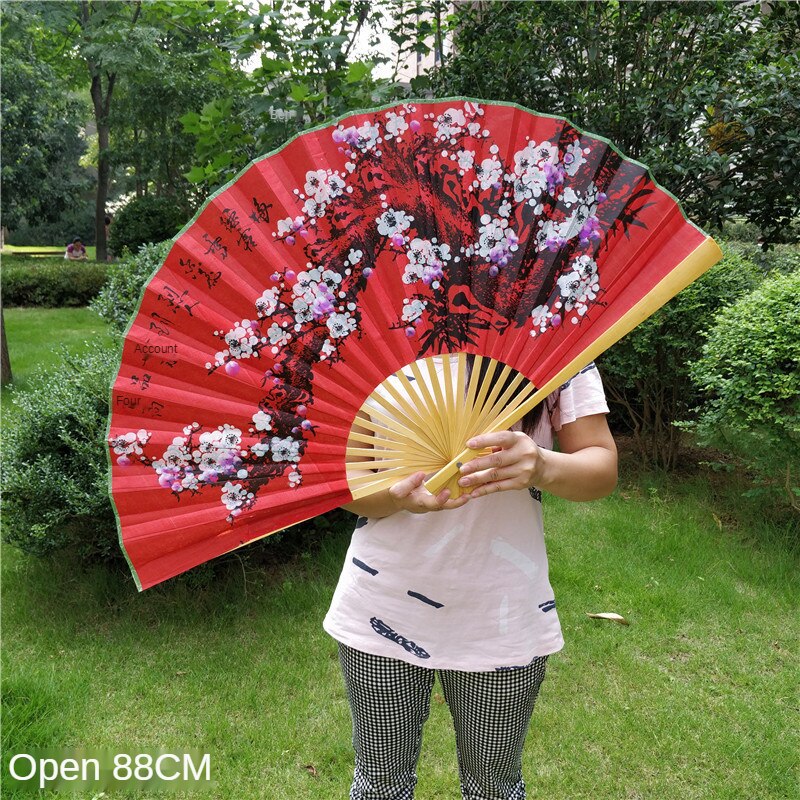 Super Grote Grote Enorme Chinese Papier Fan Decoratie Hang Muur In Nationale Douane Bruiloft Arrangement