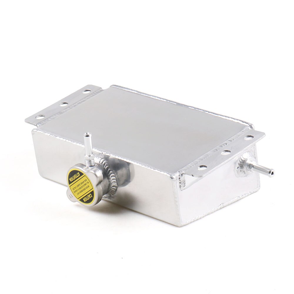 Uniwersalny 1L aluminiowy płyn chłodzący zbiornik wyrównawczy zbiornik przelewowy pojemnik robić ściągania oleju zbiornik wyrównawczy paliwa