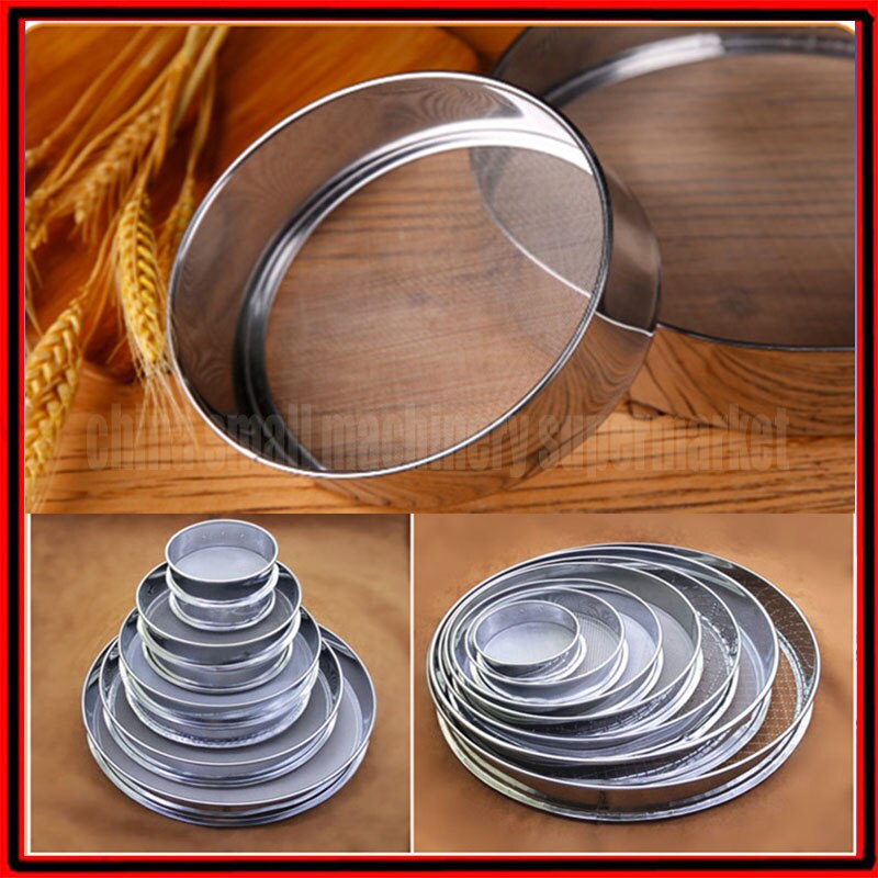 D10-60cm 10-200 mesh / Aperture 0.074-2mm SS Standard Laboratory Test Sieve Sampling Inspection sieve Pharmacopeia sieve