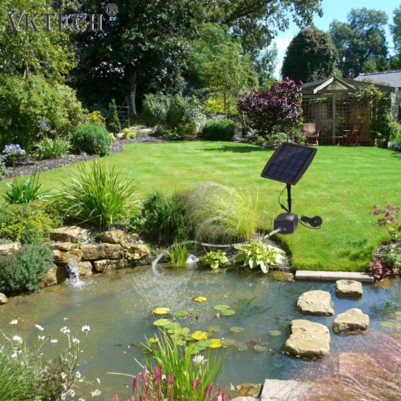 Water Oxygenator Aquarium Air Flow Pomp Plant Fish Tank Solar Zuurstof Pomp Set Solar Powered Outdoor Tuin Luchtpomp