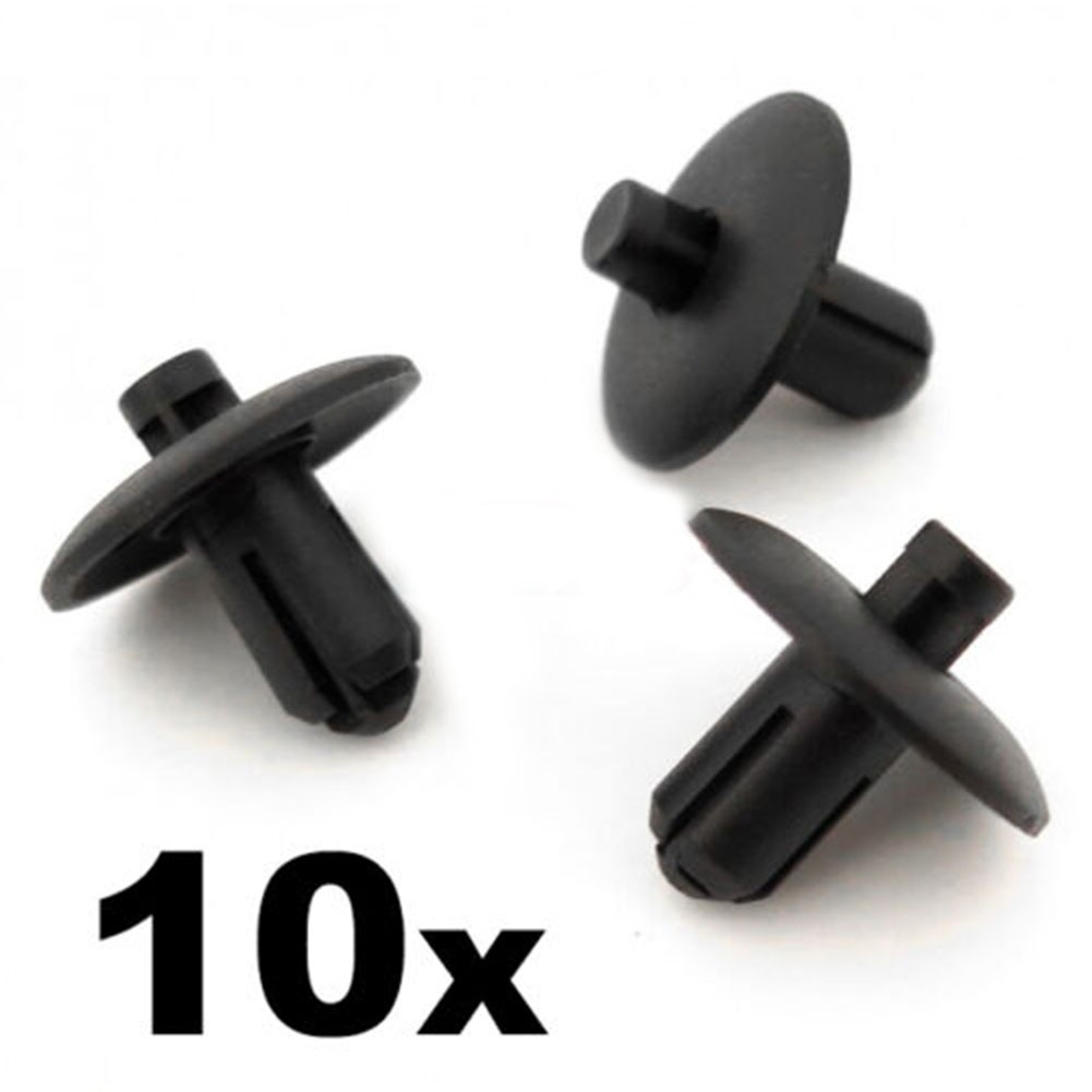 10x Trim &amp; Body Panel Clips For Q3 Q5 Q7 A4 A5 A8 4D0807300 Mixed Auto Fastener Clip Car Body Push Retainer Pin Rivet Bumper