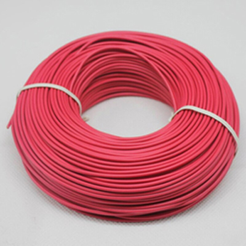 22AWG Arcade Gestrand Haak Up Draad Pvc Flexibele Elektronische Vertind Koperdraad Elektronische Kabel 10M 33ft Per Stuks: Red