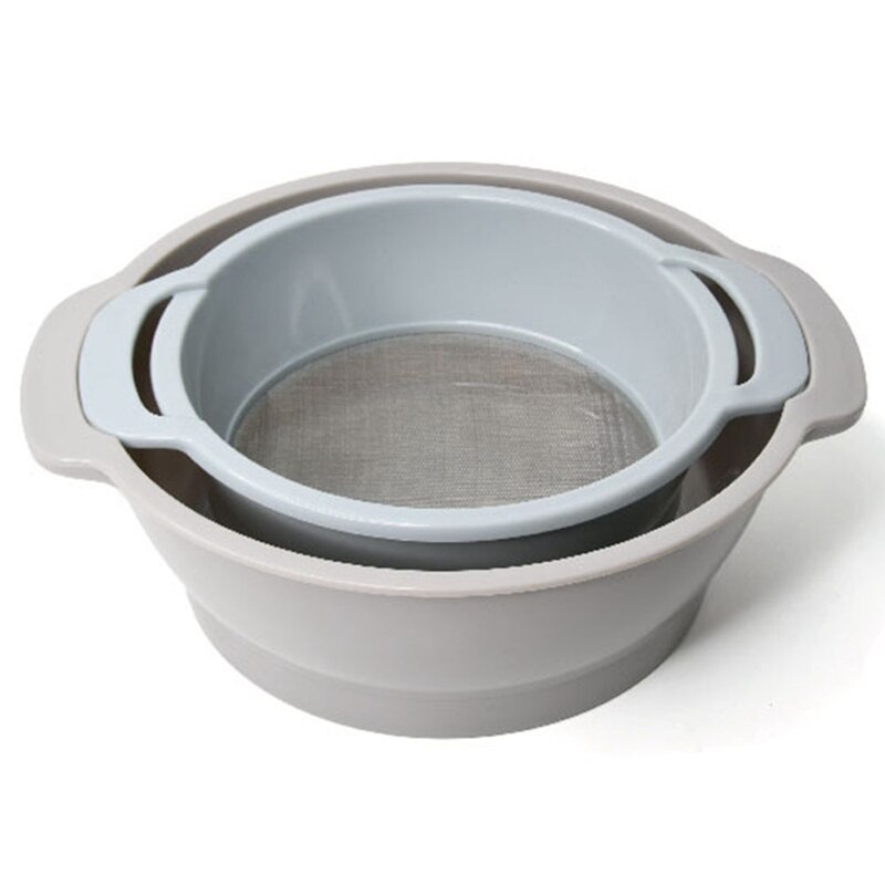 Multifunction Flour Sifter Set Mixing Bowl Mesh Strainer Baking Pastry Tools Egg Yolk Separator Kit Kitchen Kneading