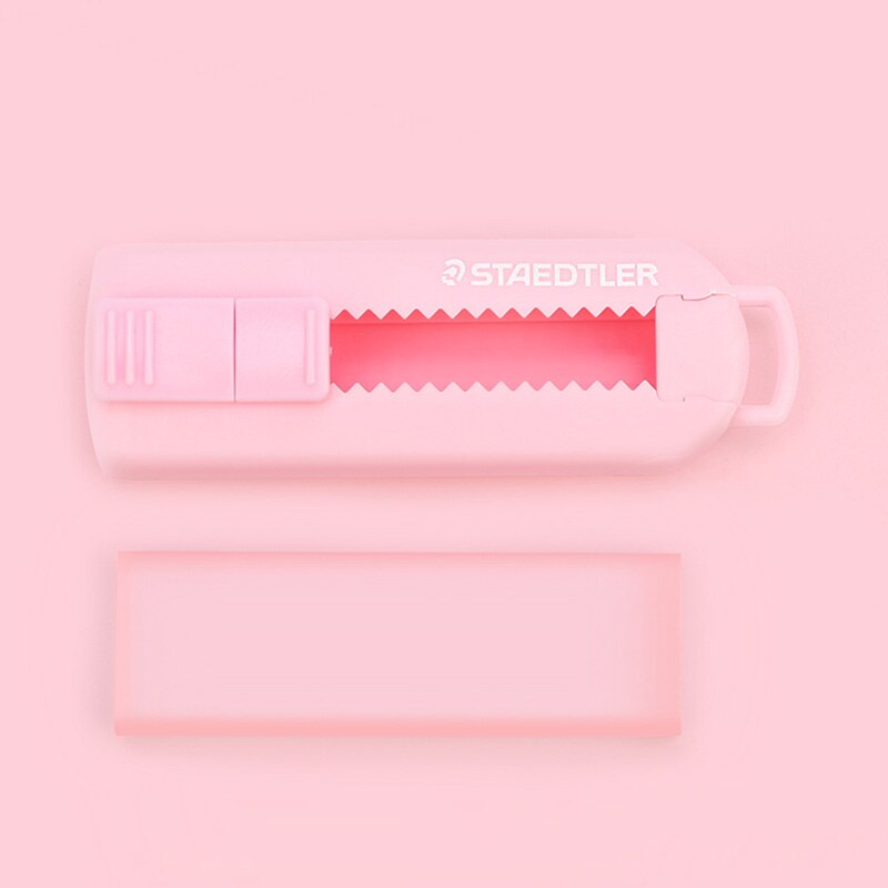 Goma de borrar Push-pull de Alemania, borrador limpio, seguridad y protección del medio ambiente, serie de colores claros, 1 ud.