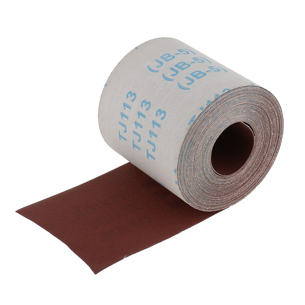 10m X 100mm Waterproof Emery Cloth Sandpaper Roll Abrasive Tool 180 Grit