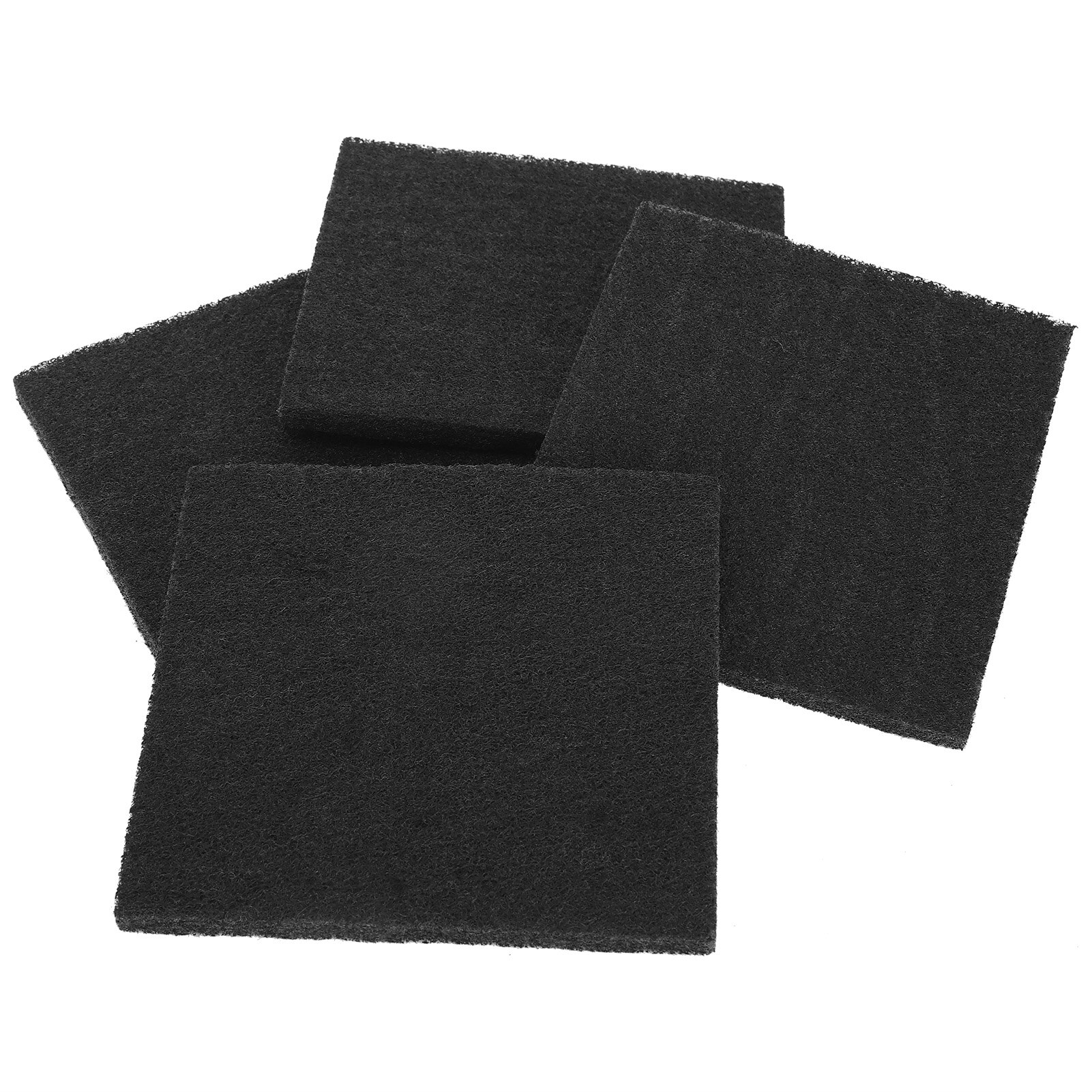 Caja de fibra para arena de gatos, filtro desodorizante de algodón, suministros de limpieza de mascotas de repuesto, 15,2x16,1x1cm