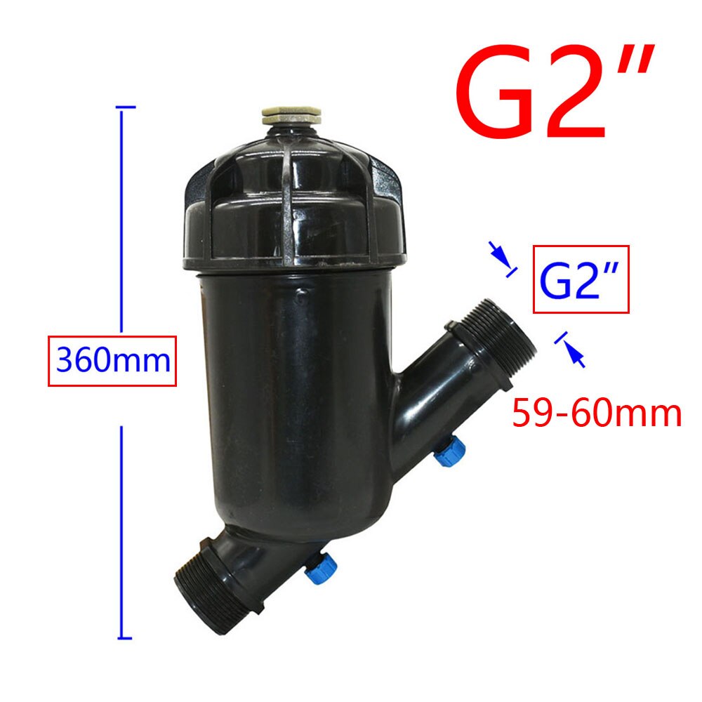 120 Mesh Irrigation Filter 1/2 3/4 1.2 1.5 2 Inch Garden Watering Metal Net Filter Screen Sprayer Gardening Drip Irrigation tool: 2 Inch