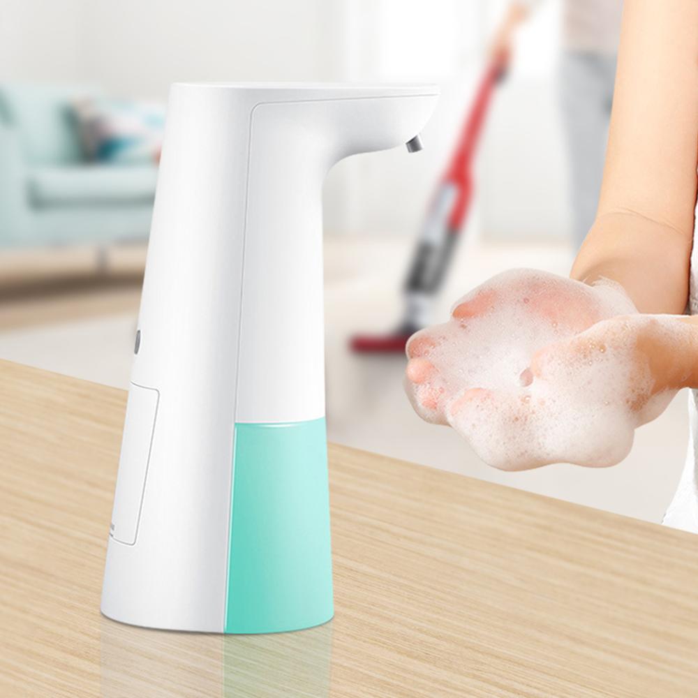 intelligent berøringsfri såpedispenser automatisk skummende smart sensor flytende såpedispensator til håndvask på badet kjøkken