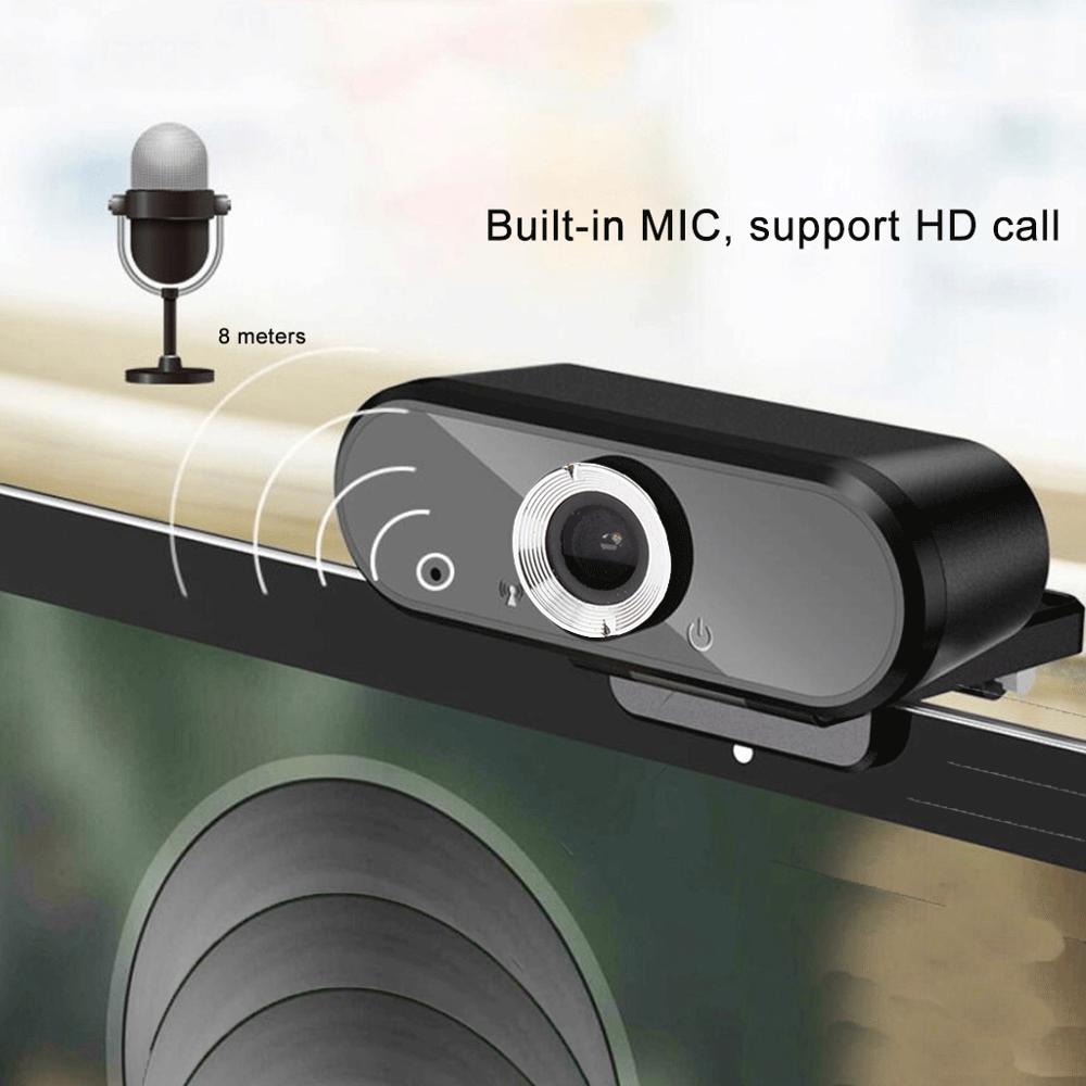 Auto Focus Web Camera HD Webcam 1080p 60fps Webcamera For Pc Autofocus 4k Web Camera With Microphone Infrared Usb Webcam 1080P