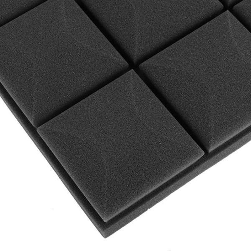 5Pcs Akoestisch Schuim Panelen, Studio Geluiddicht Wedge Tegels, Geluid Panelen Isolatie Absorberen, 9 Blok Paddestoel