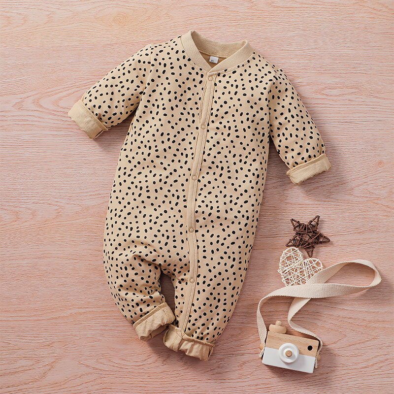 Carter baby boy spring and autumn clothes baby full printing long sleeve bodysuit baby boy and girl romper