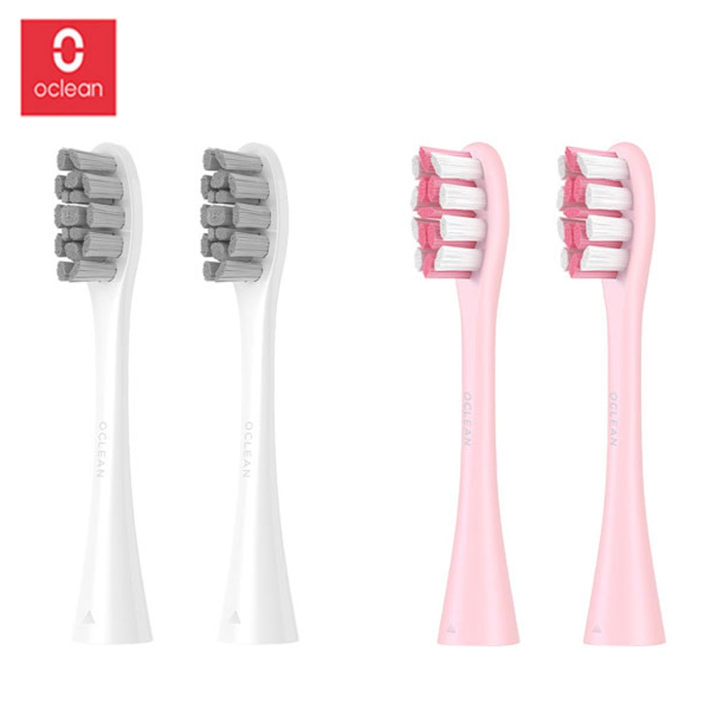 Original Oclean Replacement Brush Heads for Oclean Z1 X SE Air One Automatic Sonic Toothbrush Deep Cleaning Brush Head 2PCS