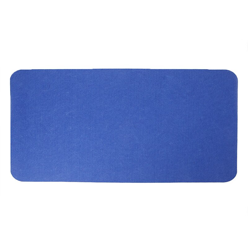 1PC Large Felt Cloth Mouse Pad Non-slip Mouse Pad Mouse Mat for Office desk pad: Blue