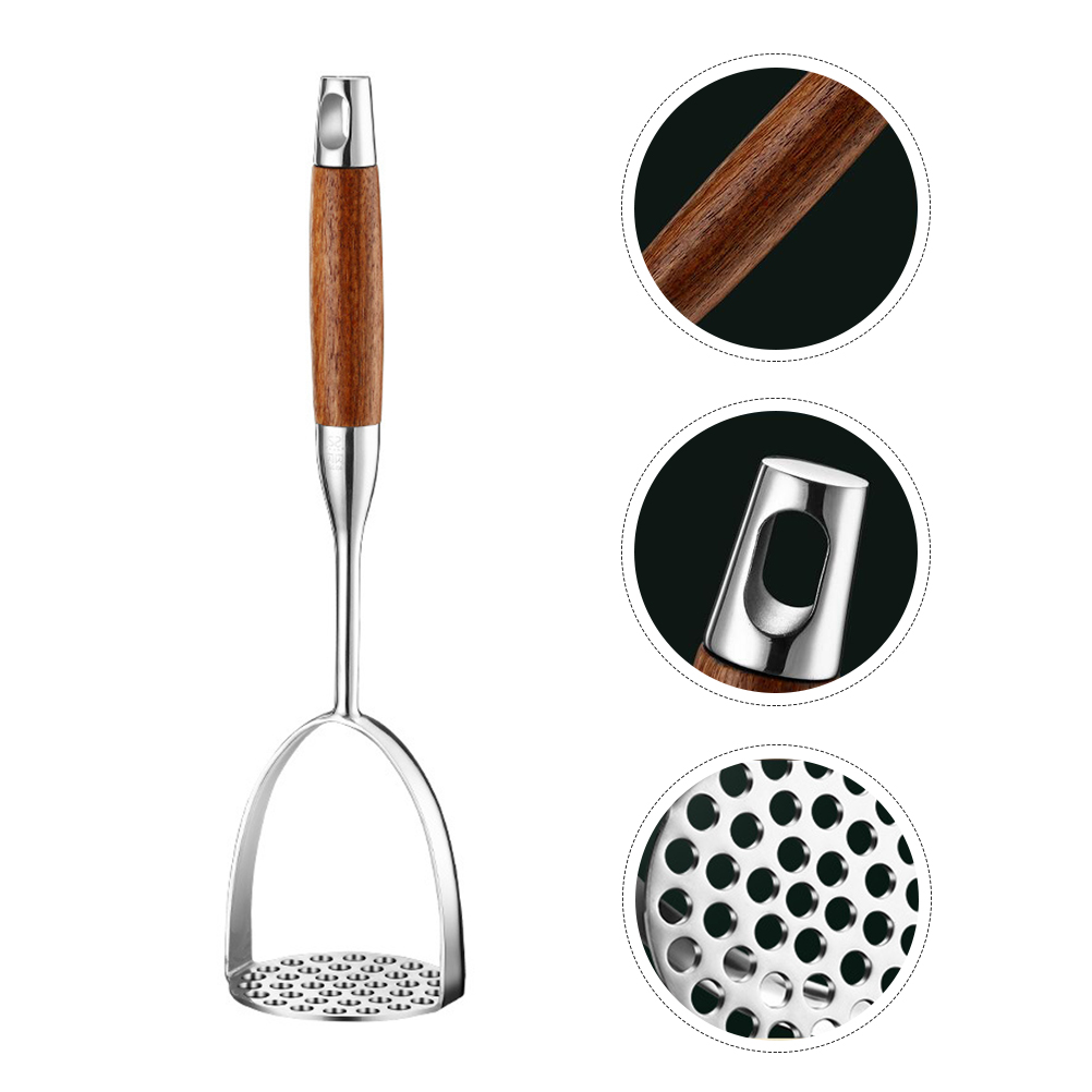 Broyeur de pommes de terre manuel en acier inoxydable, outil de pressage manuel, outil de purée de pommes de terre, fruits et légumes, cuisine, Bar à manger