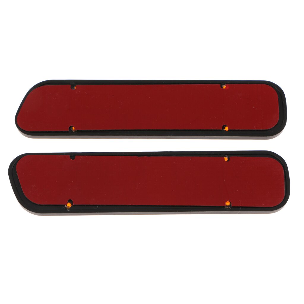 Paar 6 ''Auto Automotive Voertuig Motorfiets Fiets Tailer Reflectoren Reflecterende Strips