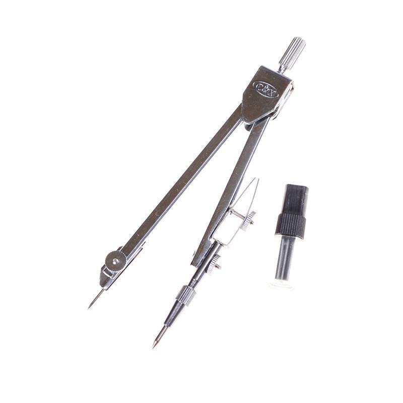 Compass Boxed Case Technical Precision Drawing Set School Protractor