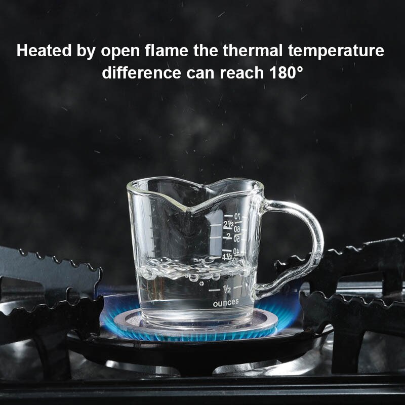Taza medidora de café de doble pico de vidrio resistente al calor para hogar y cocina, taza de café Espresso, boca, tazas de leche y café-35